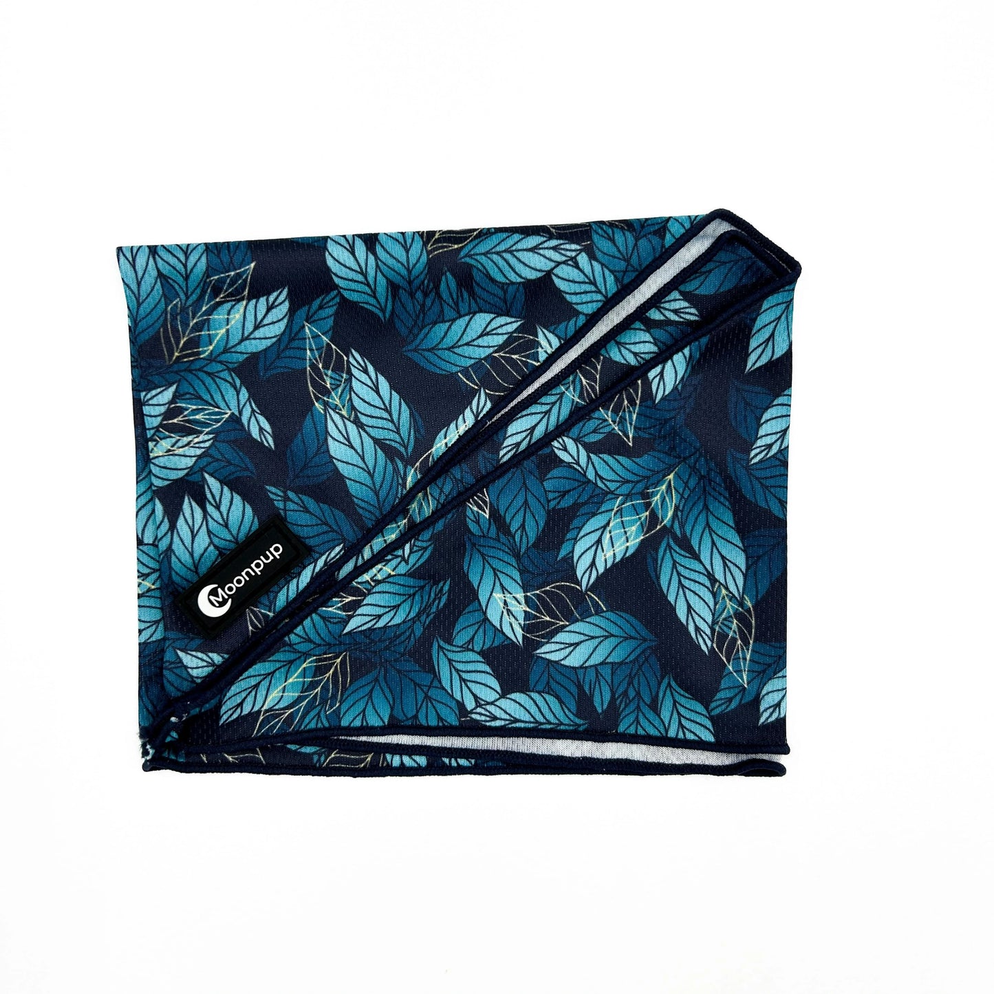 bandana pentru caini albastra