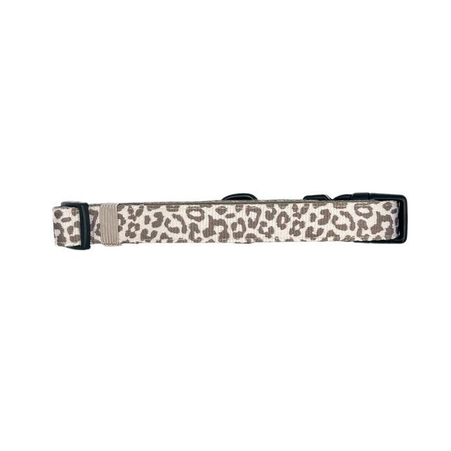 zgarda caini animal print, reglabila, safari spots